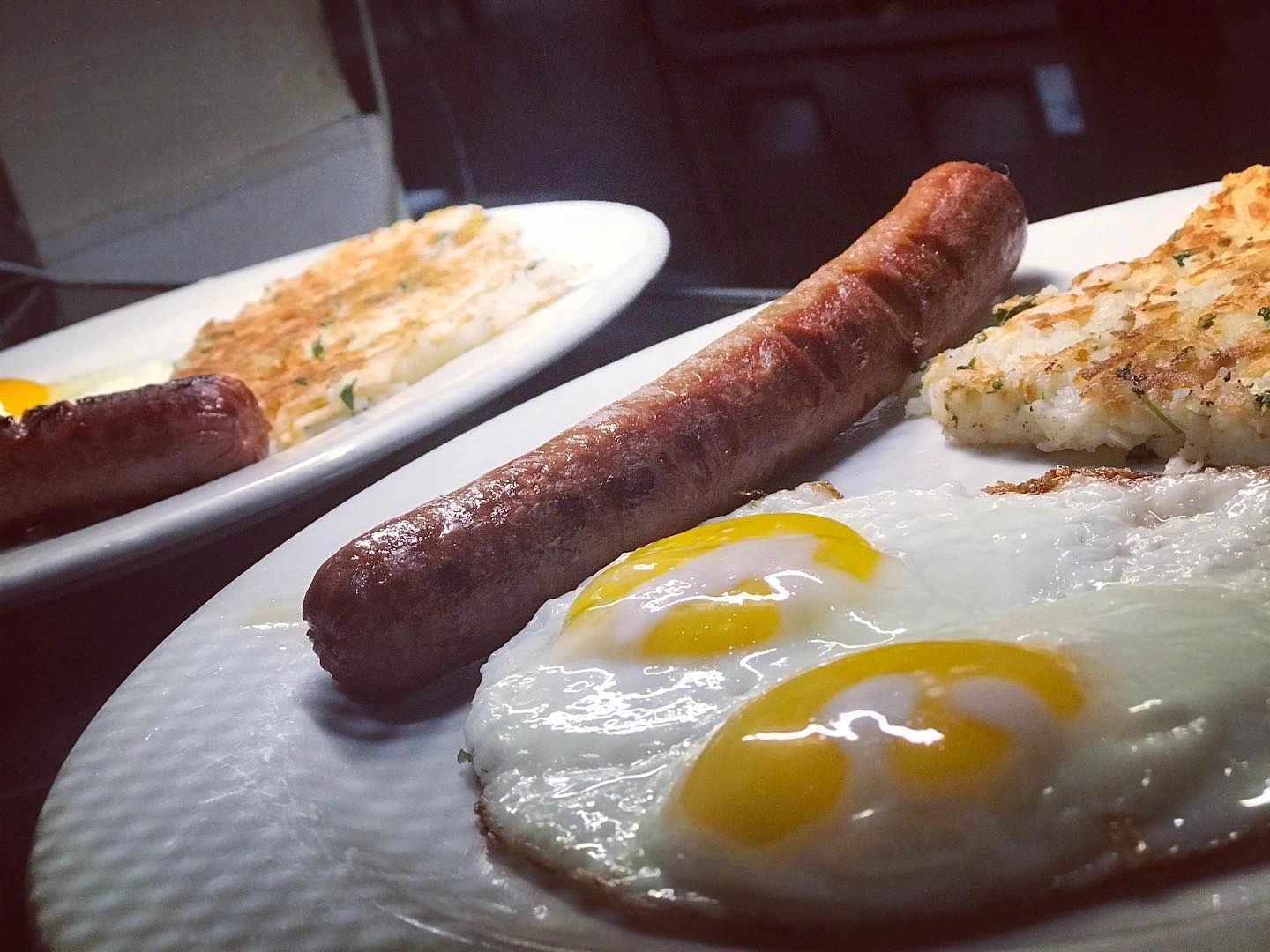 sausages and egg for your breakfast